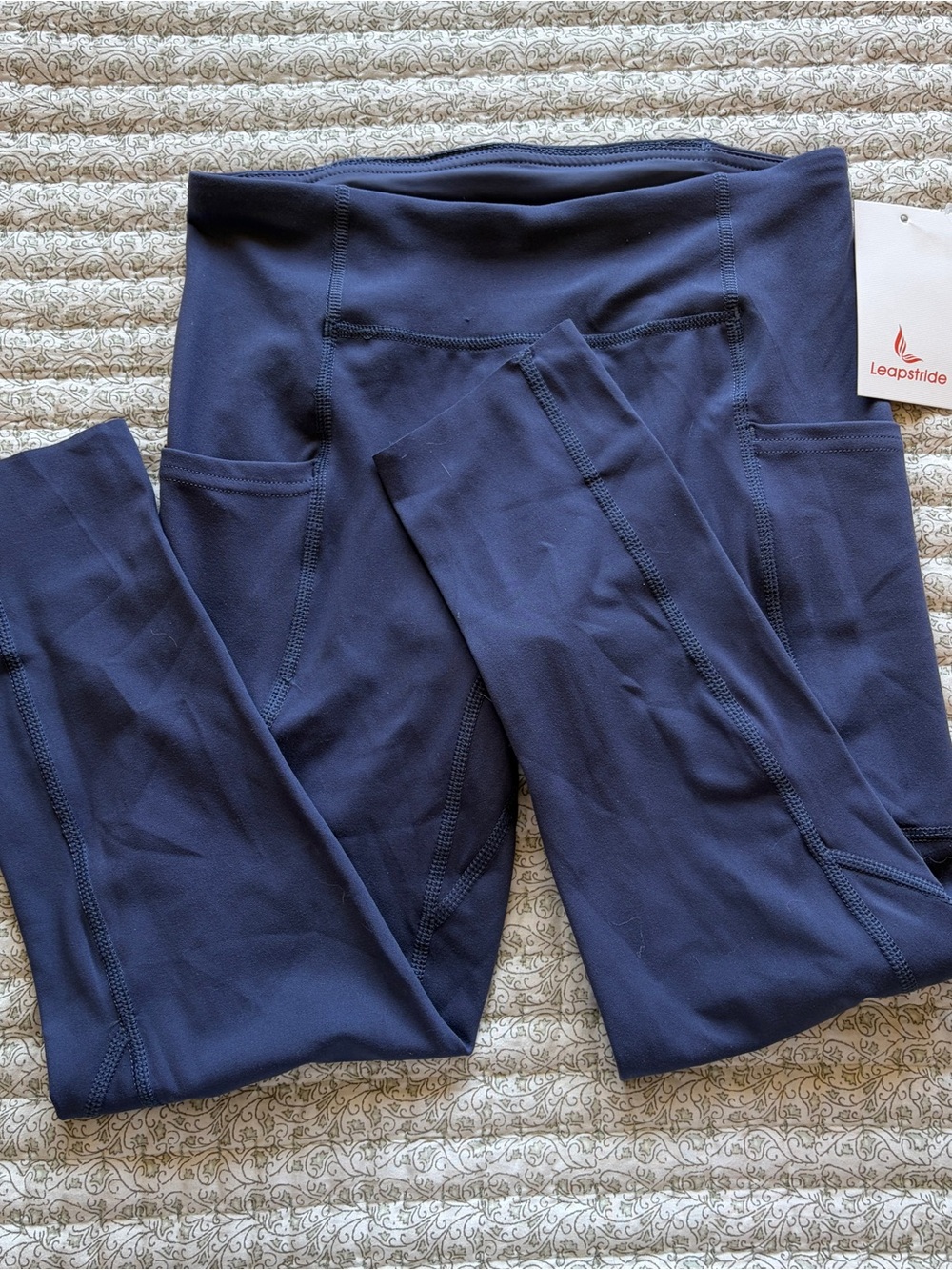 lululemon athletica Navy High-Rise Pocket Leggings